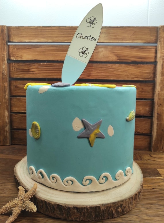 Surfboard Cake Ideas