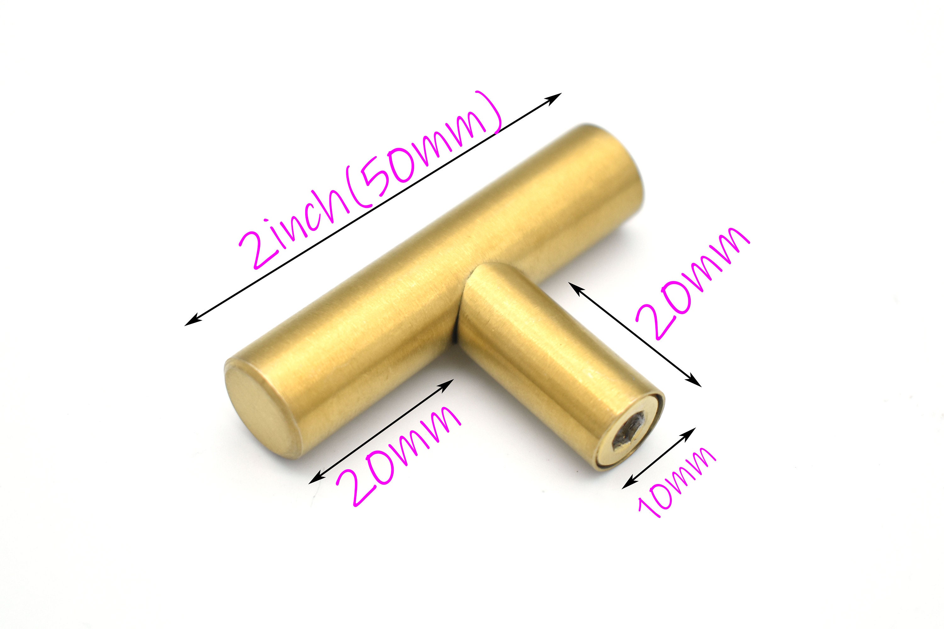 Plata / negro / cobre gabinete perilla maneja asas de cocina | Etsy