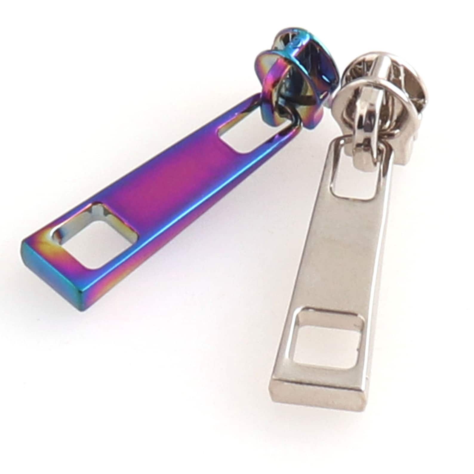 Zipper Pull Zipper Heads Slider Rectangle Shape Zipper for Etsy