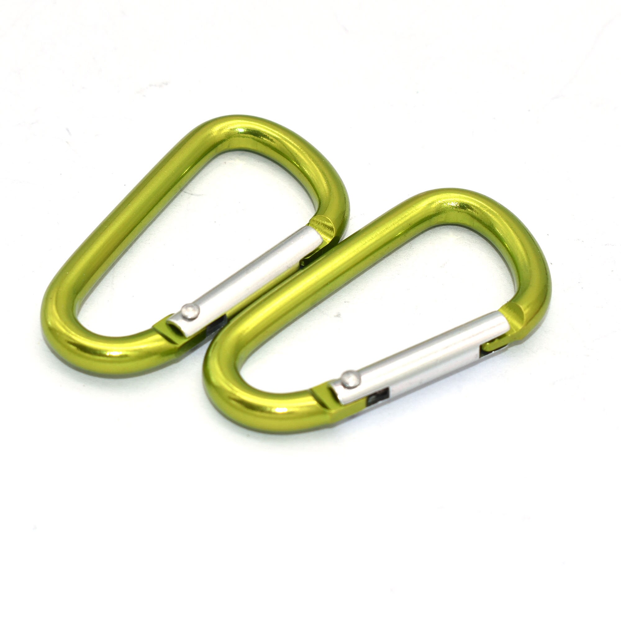 Green Carabiner Clips Adjustable D Buckles Slide Large Solid Etsy UK