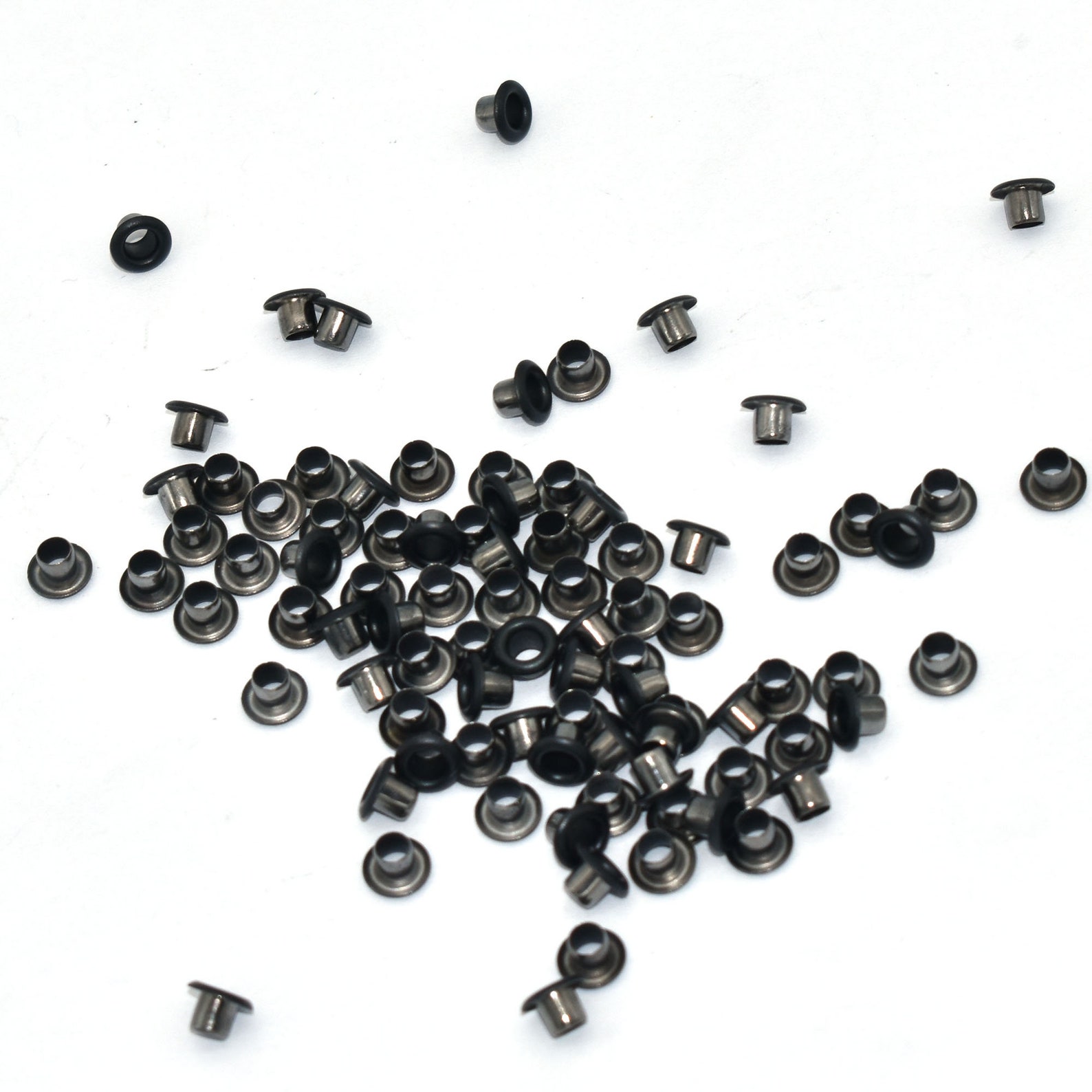 Black Round Eyelets Rivets Repair Hardware Canvas DIY Leather Etsy