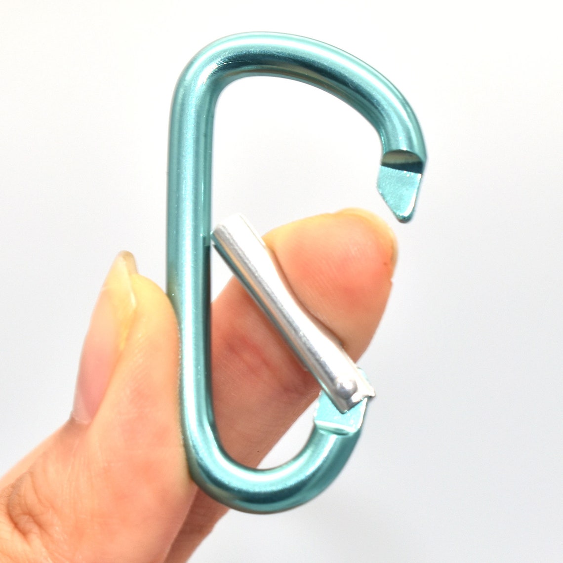Blue Carabiner Clips Adjustable D Buckles Slide Large Solid Etsy UK