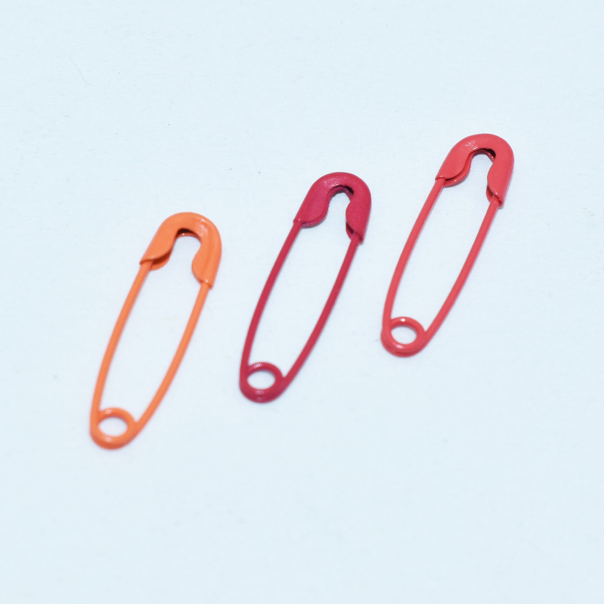 Small Safety Pins Red Brooch Decorative Charms for Clothes Etsy