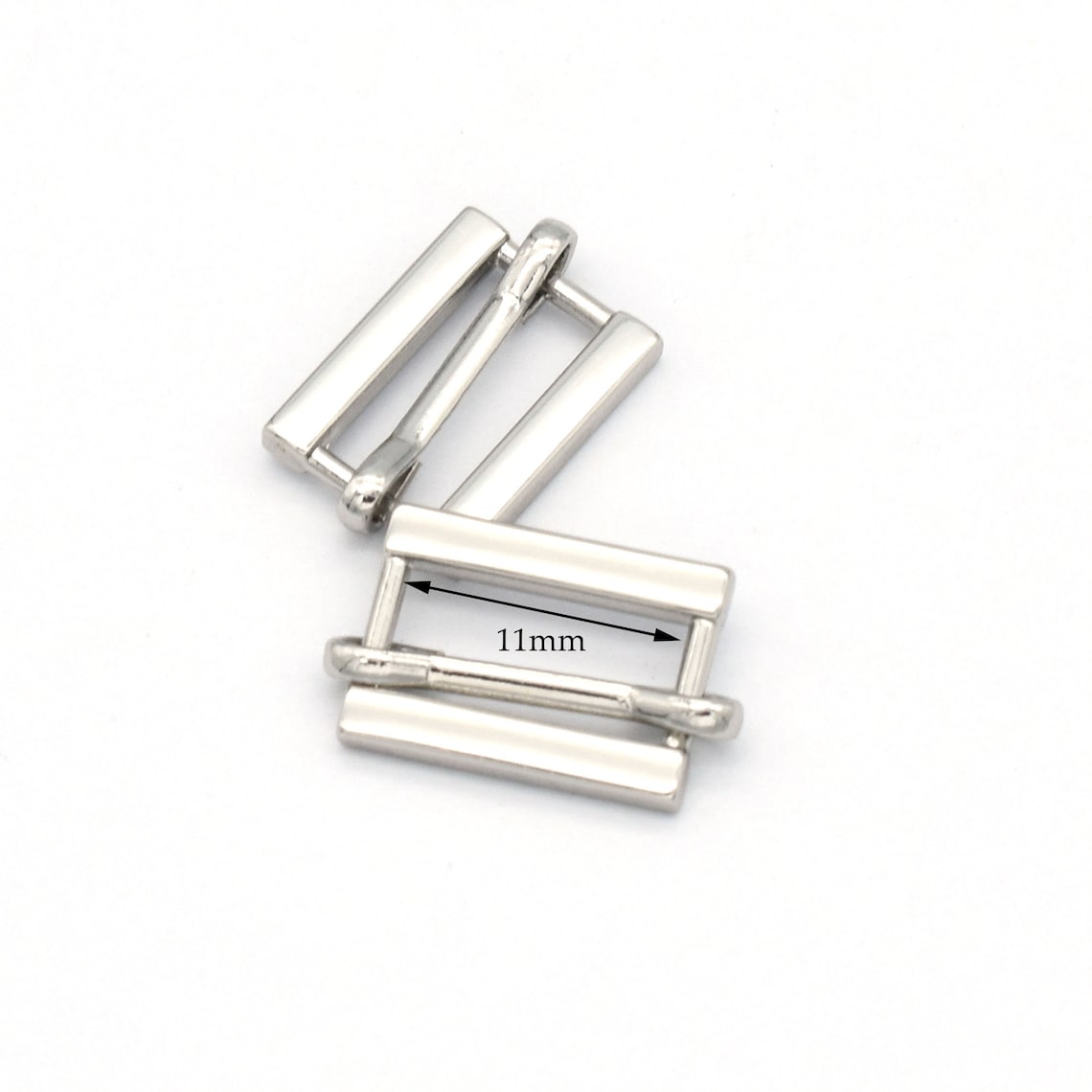 Sliver Slide Bar Buckles Adjustable Belt Buckle Fasteners Bag Etsy