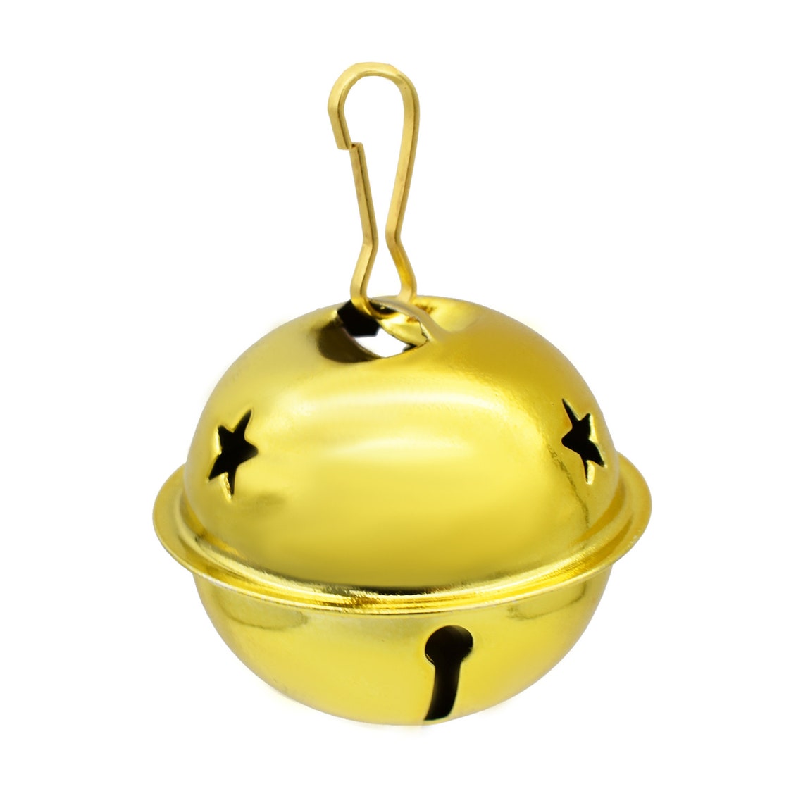 Decorative Round Bells Large Size Christmas Star Cutout Jingle Etsy