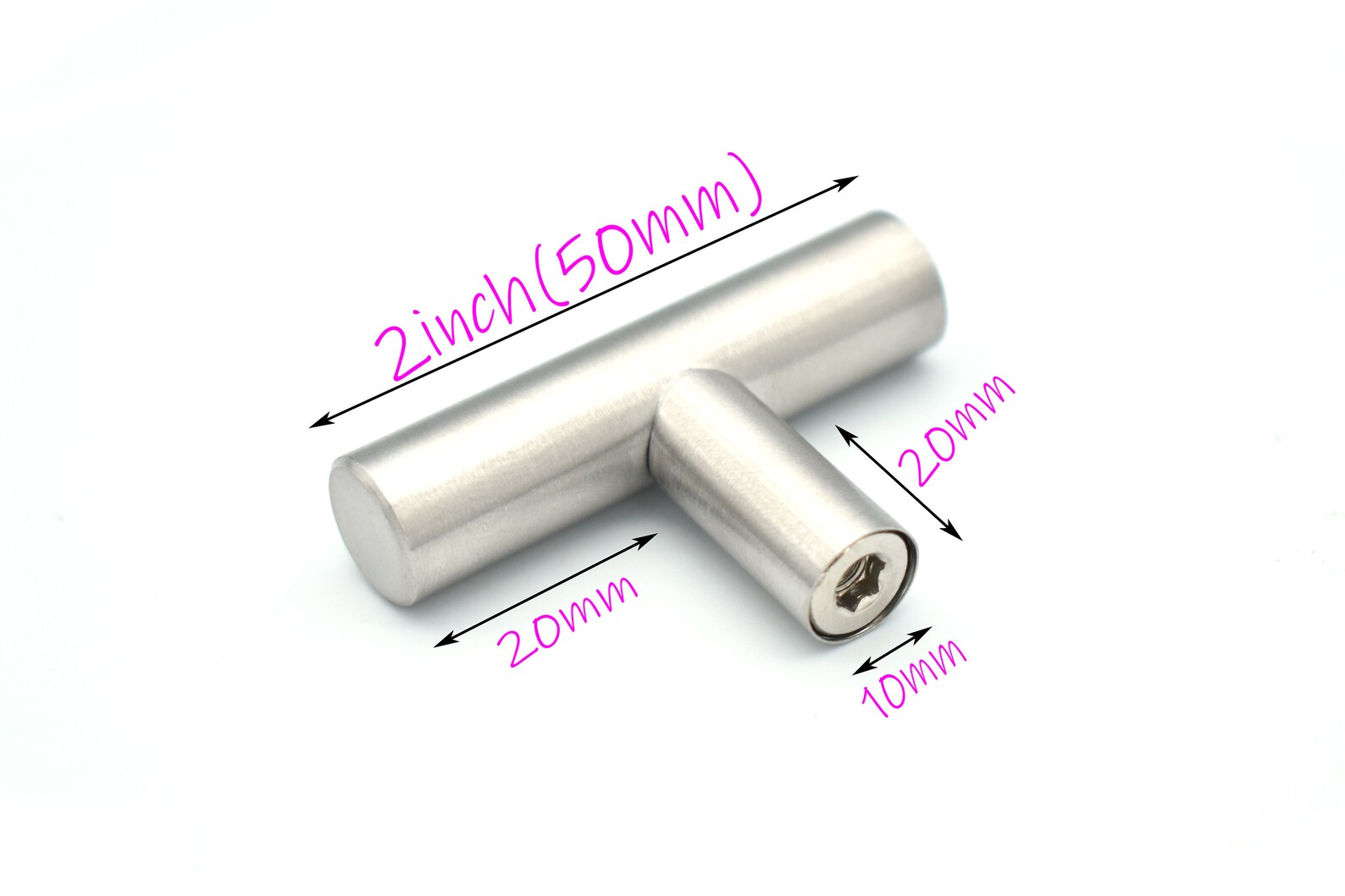 Plata / negro / cobre gabinete perilla maneja asas de cocina | Etsy