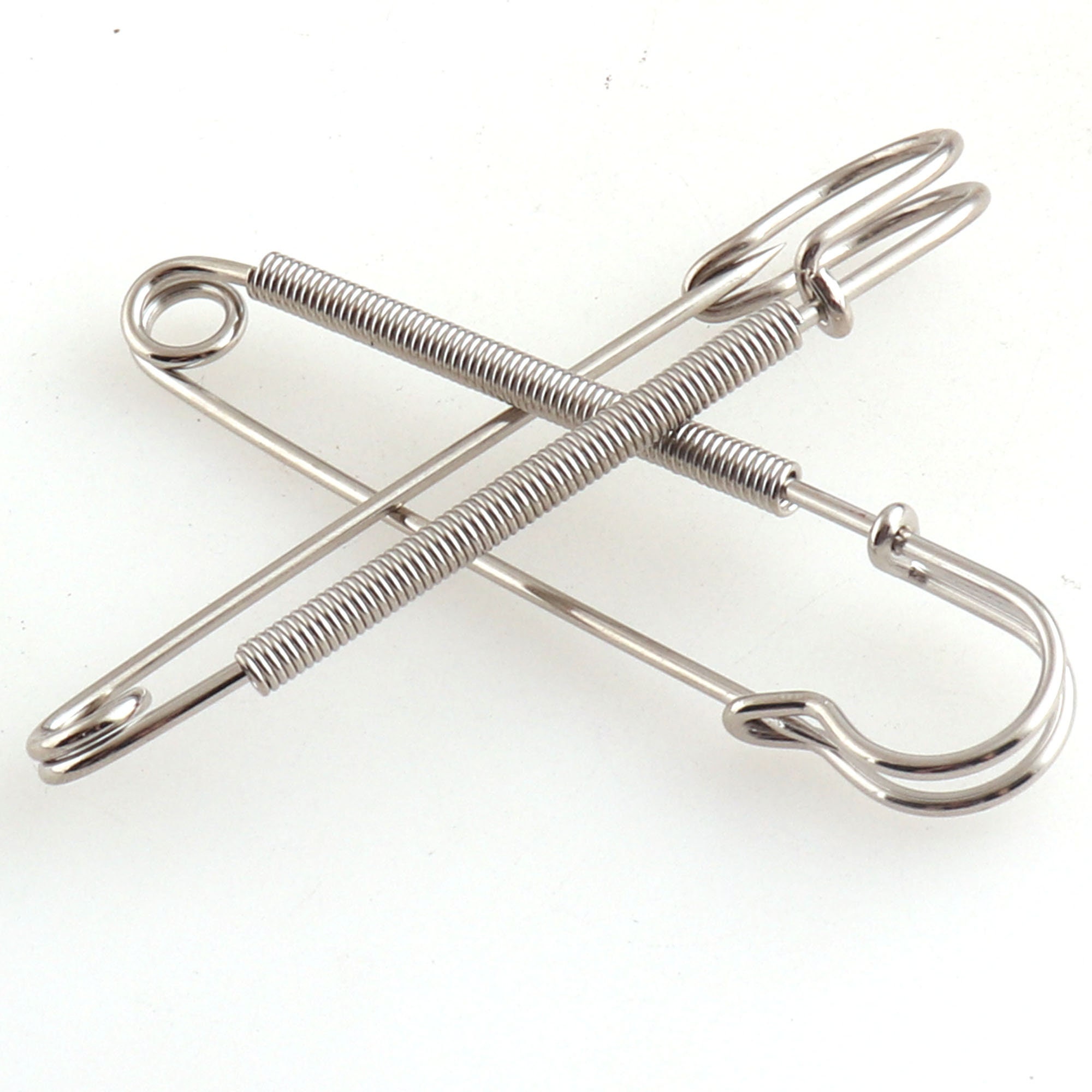 Gold Safety Pin Brooch - The Charm Bar Company Retail