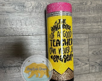 Vaso de lápiz, Vaso de apreciación del maestro
