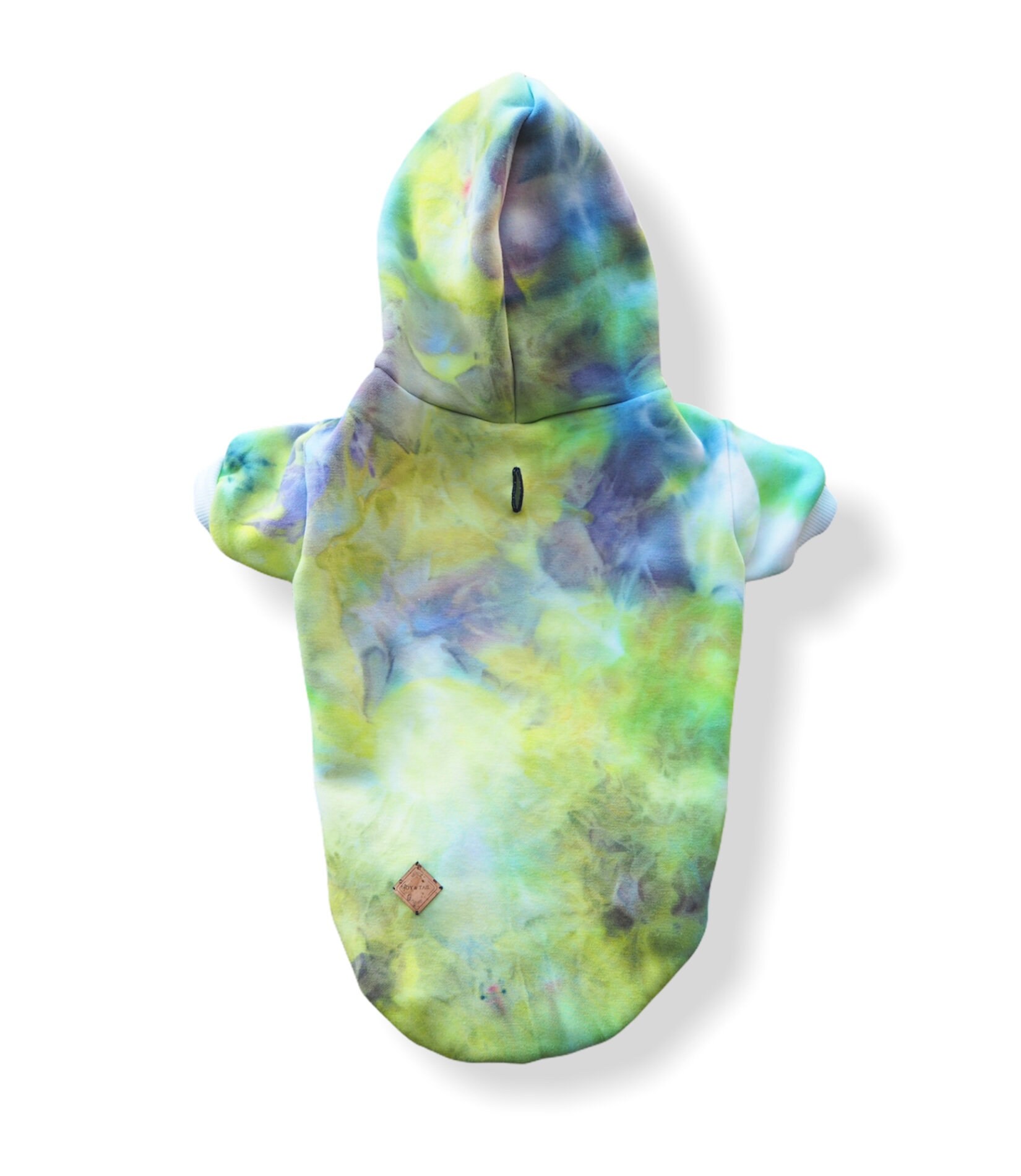 Bright Green Dog Hoodie, Dog Clothes, Dog Sweatshirt, Dog Jacket, Dog