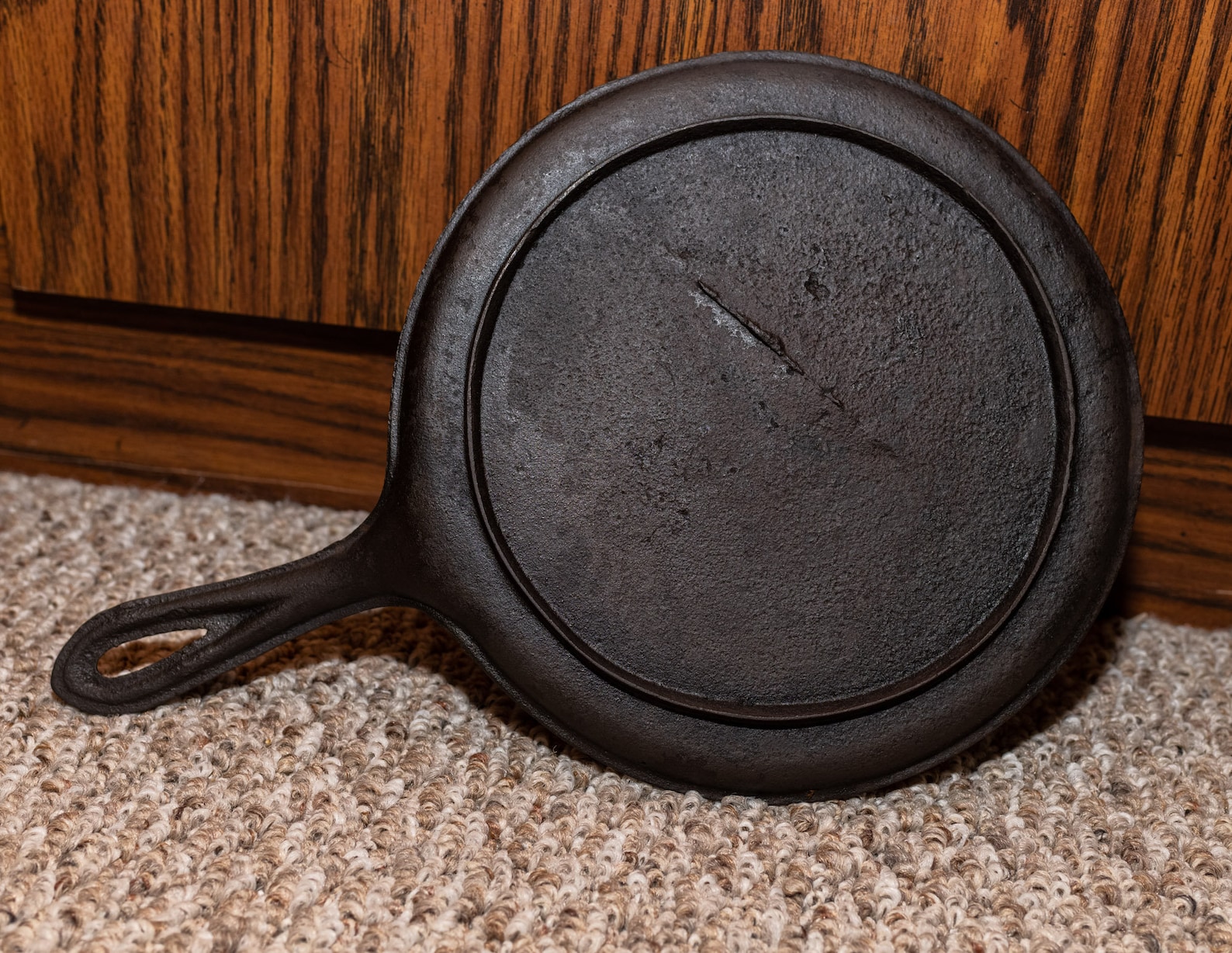 Antique Gatemarked 7 Cast Iron Griddle Etsy