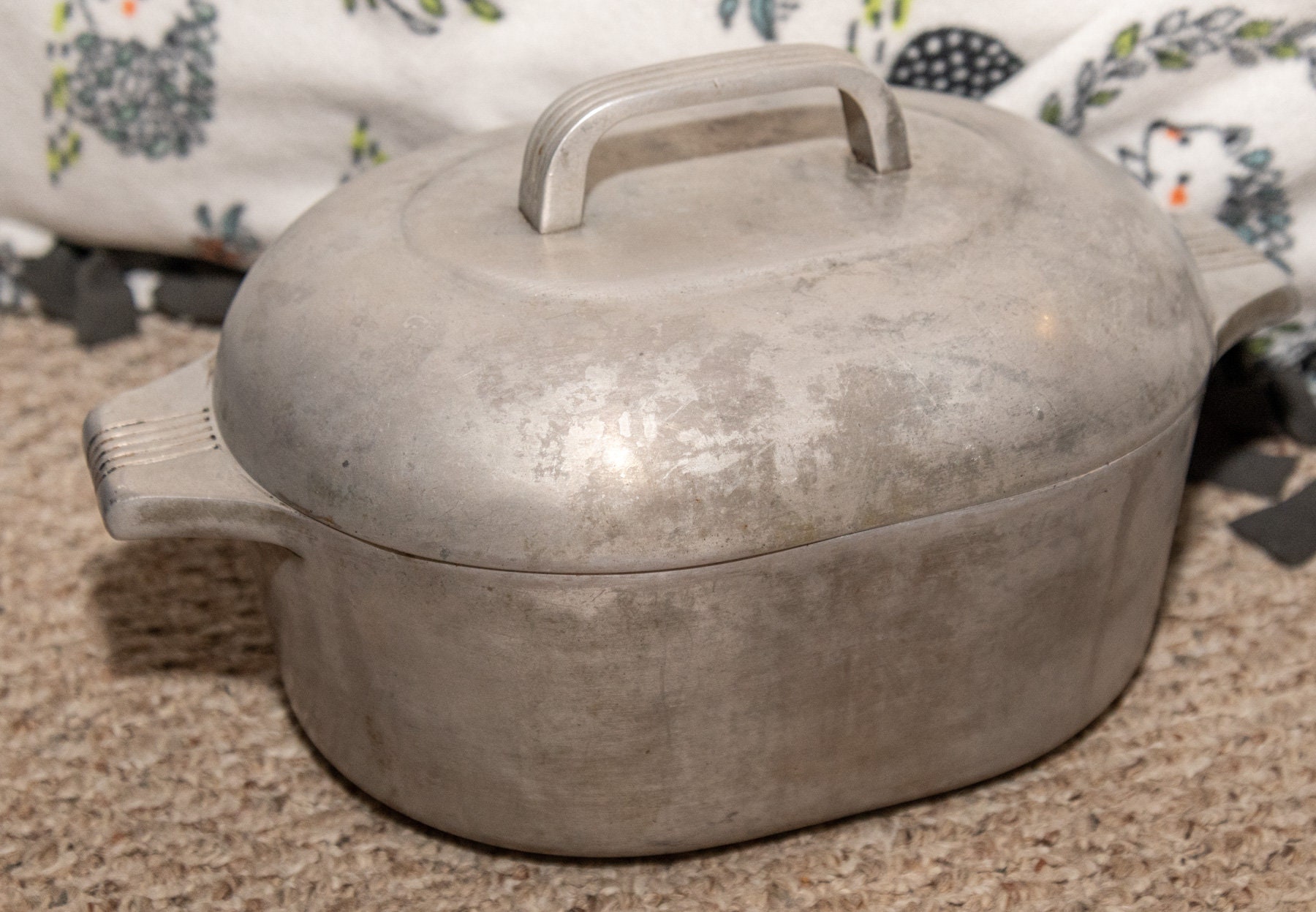 Magnalite, Kitchen, Vintagemagnalite4265 Roaster Aluminum Dutch Oven With  Lid 3x1 8 Quart