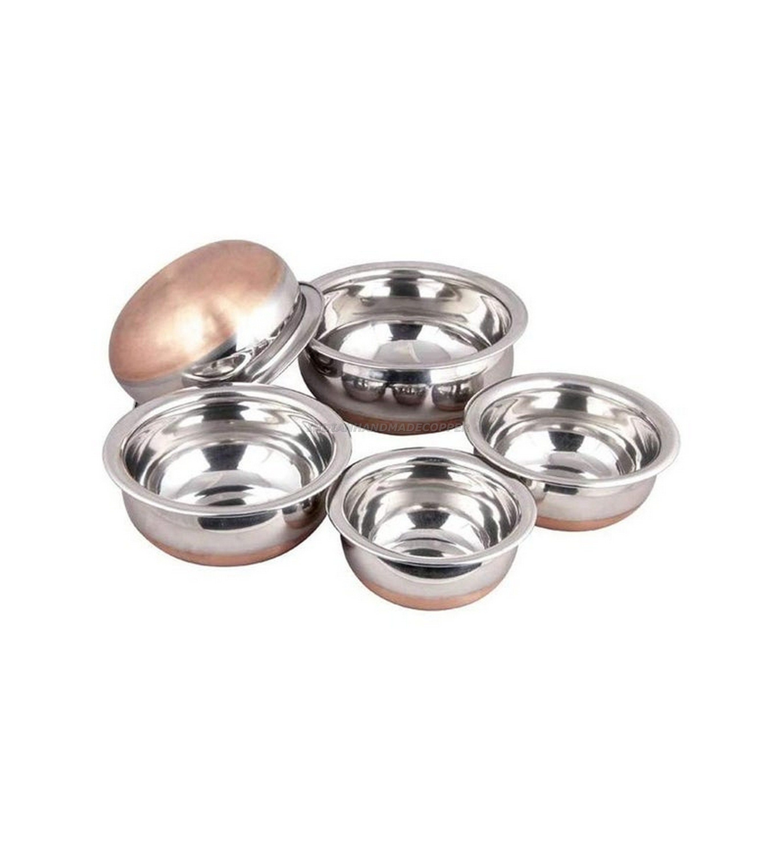 Indian Copper Vegetable Dinner Bowl Serveware Beautiful Handi Etsy