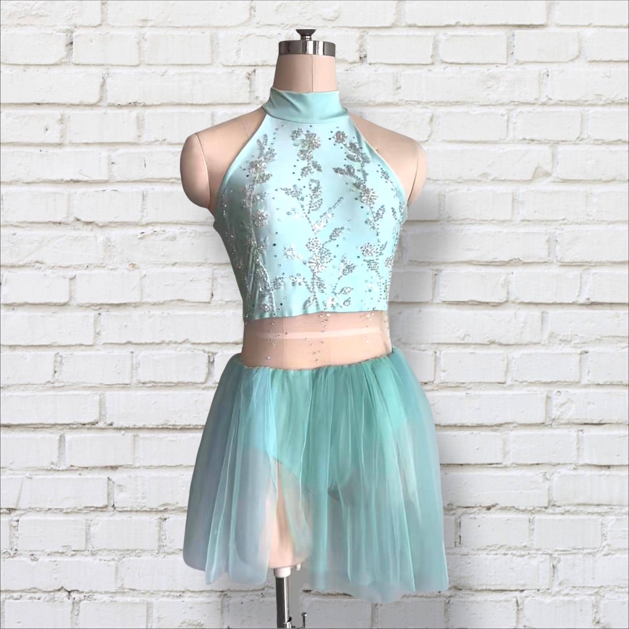 Skating Competition Halter Dress - Etsy Skating Competition Halter Dress - Etsy
