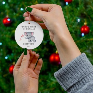 Personalized Baby&#39;s First Christmas Ornament: Keepsake Gift