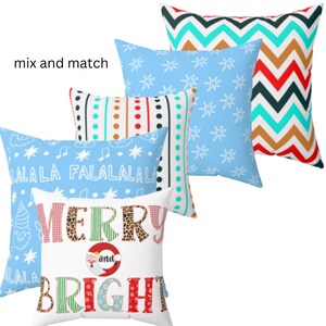 Winter Holiday Pillow Cover: Cozy Xmas Home Decor