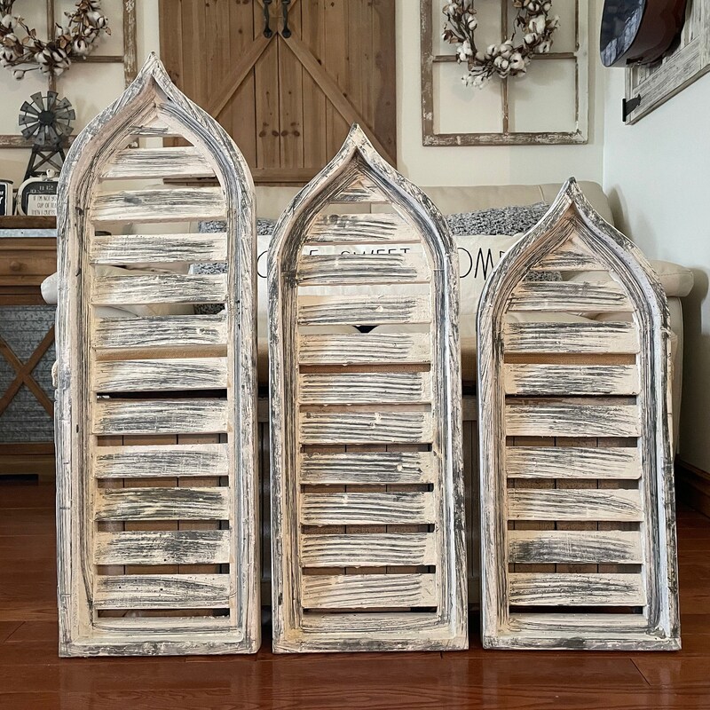 Arched Shutters - Etsy