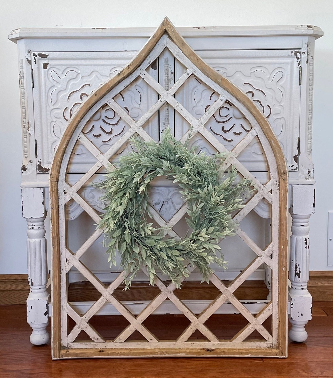 Rustic Farmhouse Cathedral Arch Wood Wall Decor With or Etsy