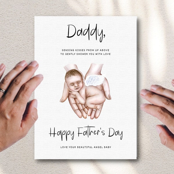 Daddy of an Angel | Father's Day Card | Father's Day | Baby Loss | Cards for Christians | Digital | Instant Download | Printable