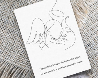 Mama of an Angel | Mother's Day Card | Mother's Day | Miscarriage | Cards for Christians | Digital | Instant Download | Printable