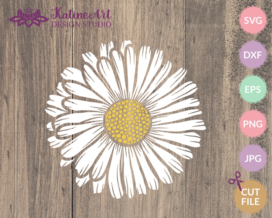 Daisy svg spring svg daisy svg cut file daisy svg flower | Etsy