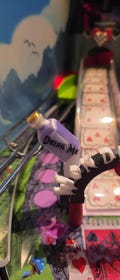 Drink Me Potion Bottle - Alice Goes To Wonderland Pinball Cabinet Playfield Addition