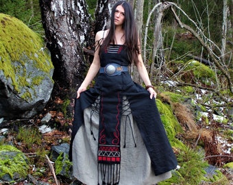 Fantasy Dress, Fantasy Clothing, Elven Dress, 100% Linen
