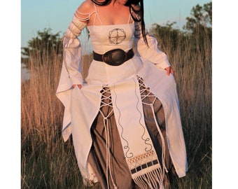 ARNRUN Fantasy Dress, Fantasy Clothing, Elven Wedding Dress, Goddess Costume