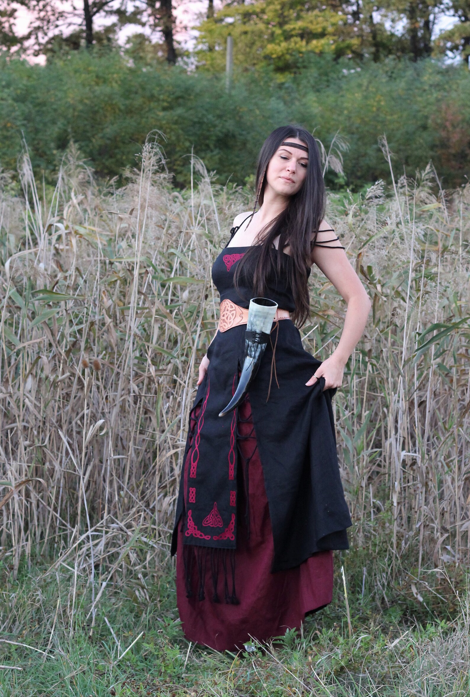 Celtic Dress Viking Wedding Dress Goth Clothing - Etsy