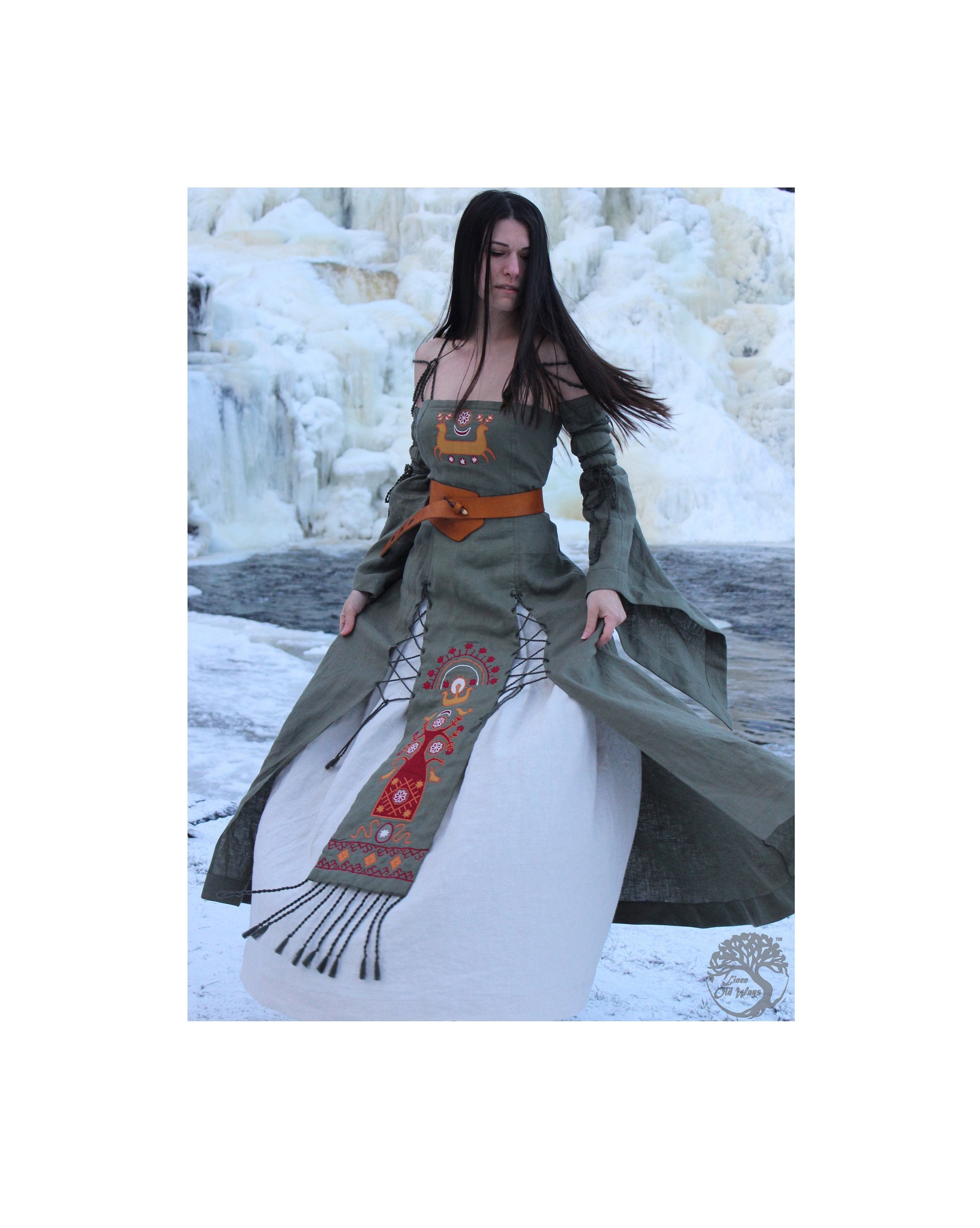 celtic style bridesmaid dresses Elvish / Celtic inspired wedding dress