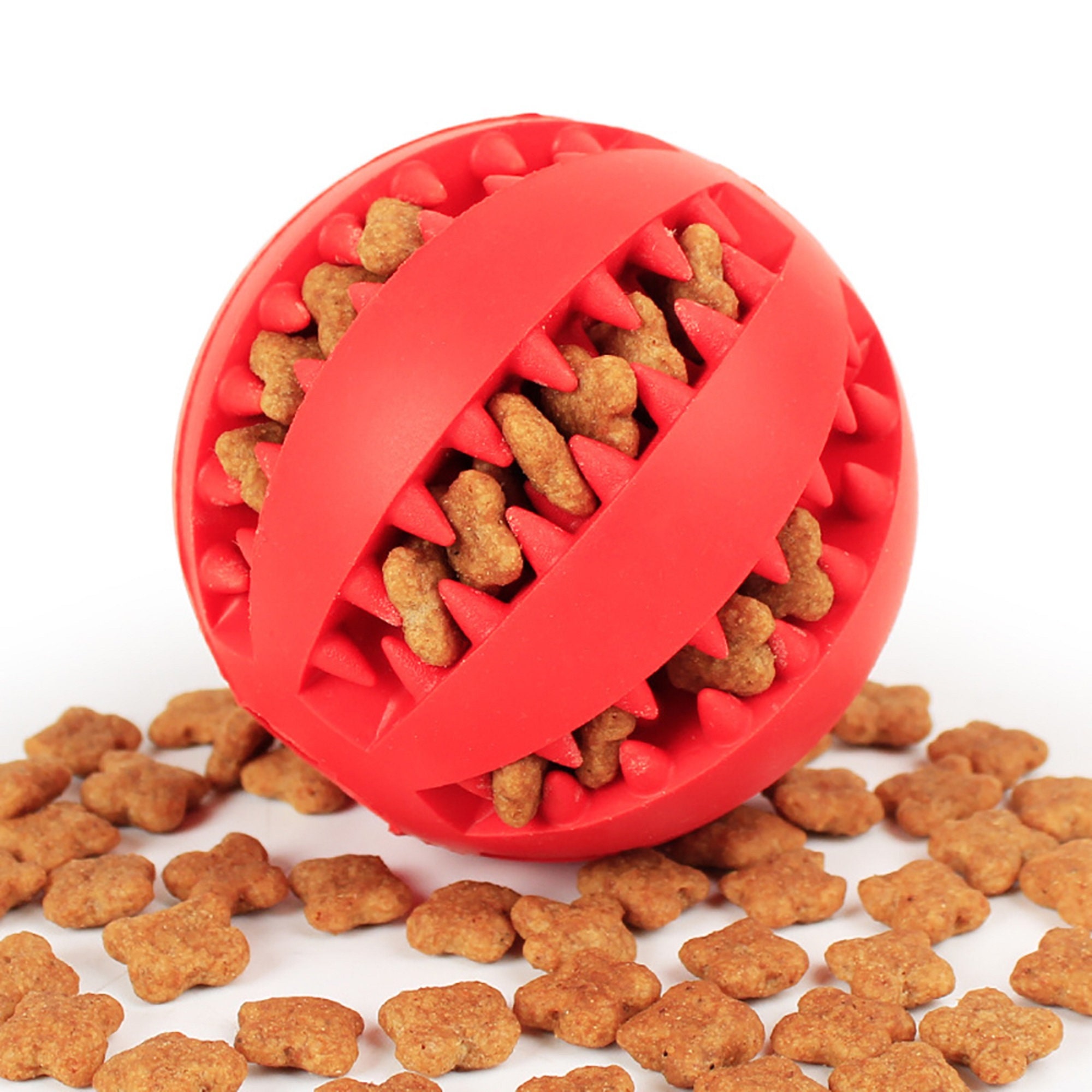 Dog Puzzle Toys Spinning Food Dispensing Toy Slow Feeder - Temu