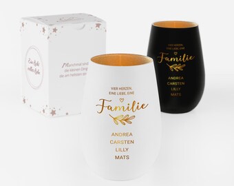 Lantern with engraving "Family"