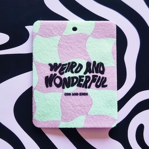 Weird and Wonderful autoluchtverfrisser, accessoires voor auto&#39;s, slaapkamers, kledingkasten, enz.