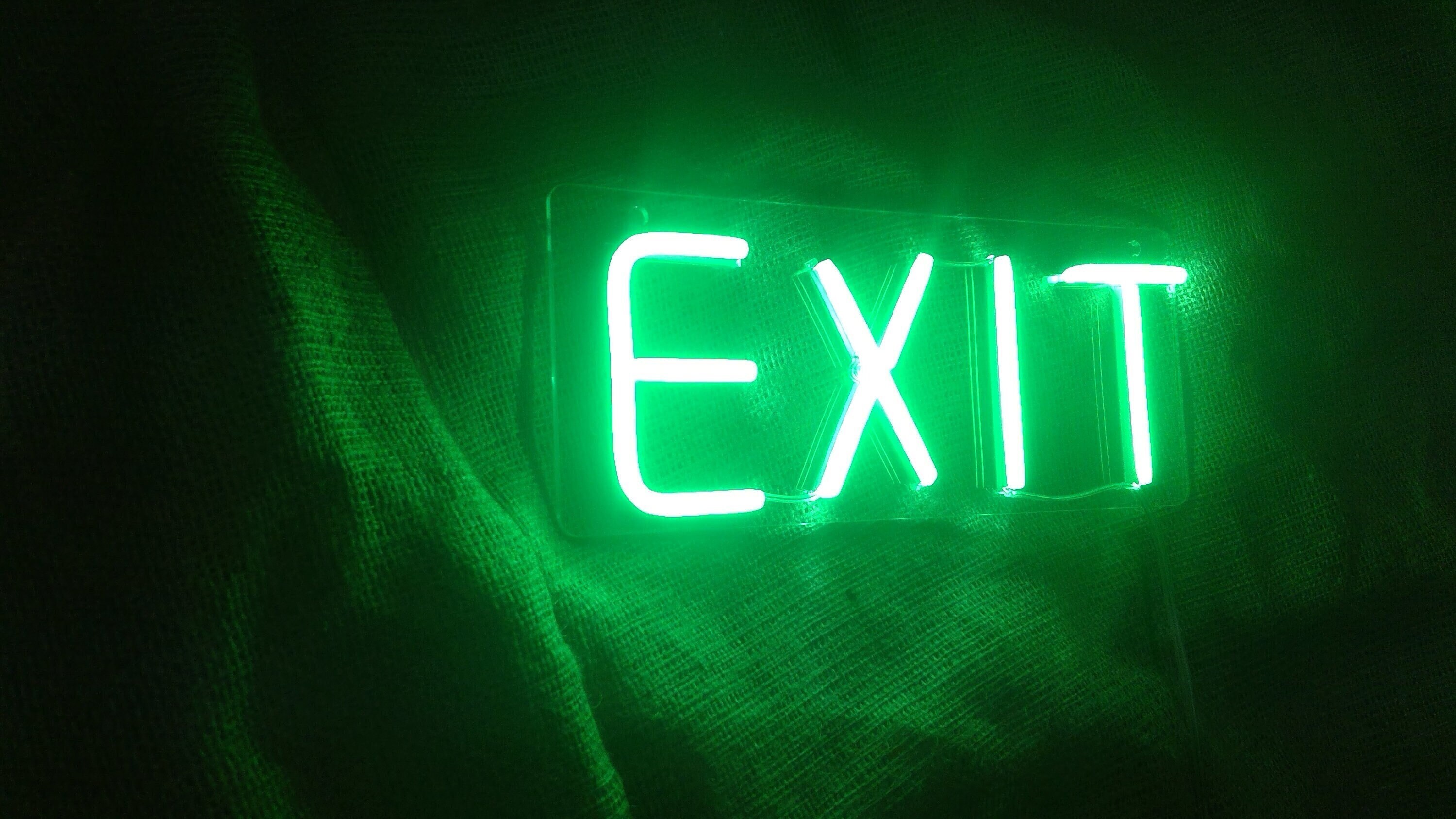 Ӏ Sign Exit ӏ LED Sign Exit ӏ Neon Sign Exit ӏ Neon Coffee Etsy