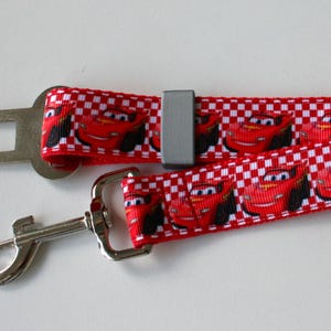Cars Disney Dog Seat Belt for Dog Harness or Collar