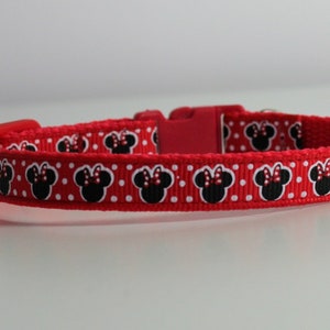 Breakaway Minnie Mouse Disney Cat Kitten Puppy Safety 3/8&quot; Collar Bell
