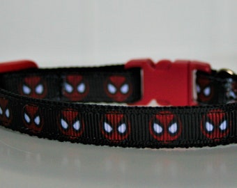 deadpool cat collar