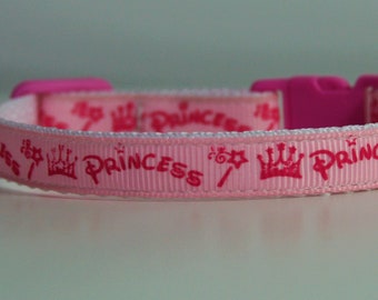 Breakaway Princess Cat Kitten Puppy Safety 3/8" Collar Bell
