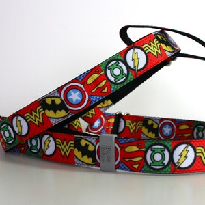 Superhero Adjustable Dog Harness Matching Standard or Step In