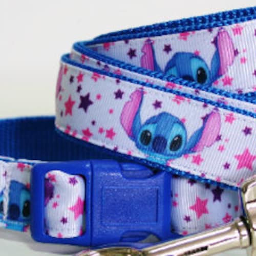 Stitch Dog Collar Disney Dog Collar Lilo and Stitch Dog Etsy
