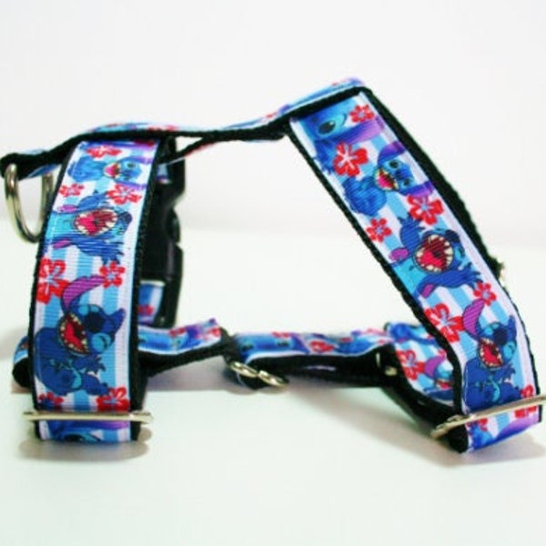 Stitch Disney Adjustable Dog Harness Matching Standard or Step In