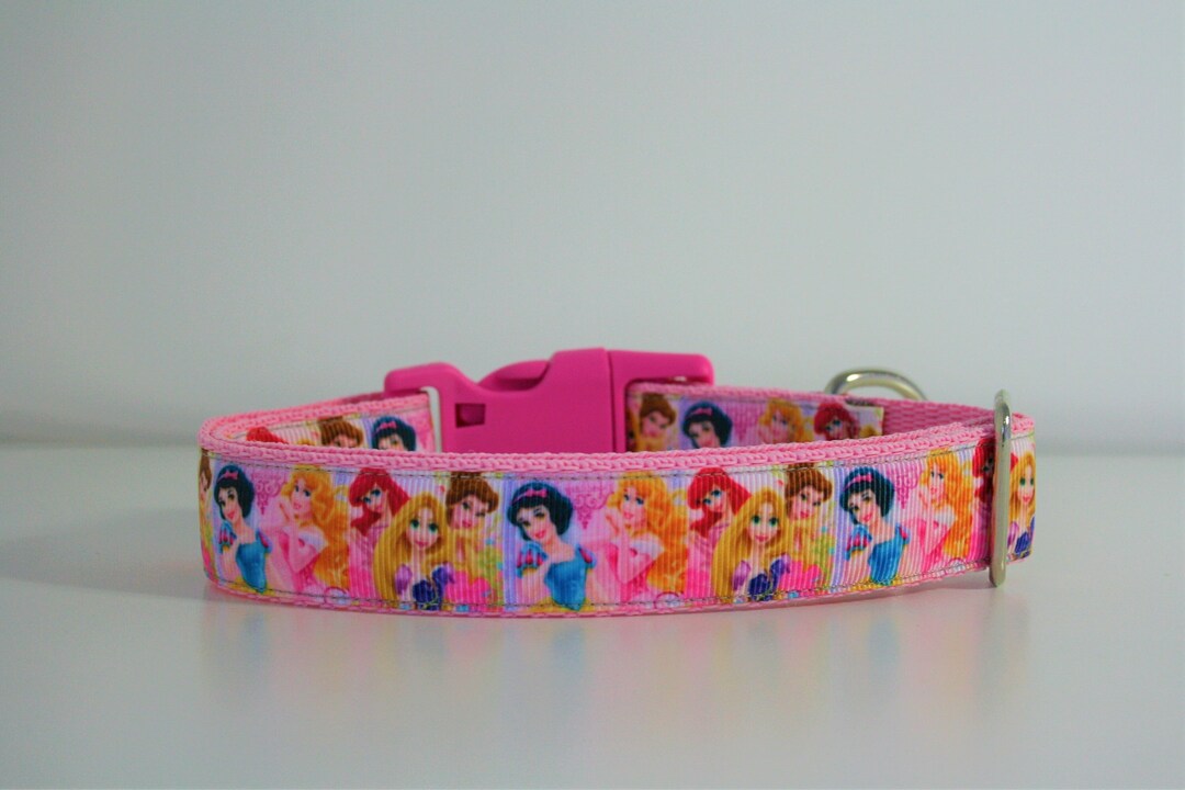 Princess Disney Dog Collar or Matching Lead Leash Seat Belt Etsy