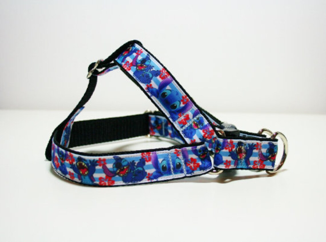 Stitch Disney Adjustable Dog Harness Matching Standard or Step Etsy