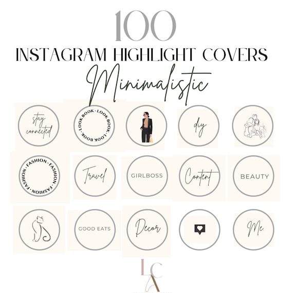 Instagram Highlight Covers Aesthetic: 100 Free Templates