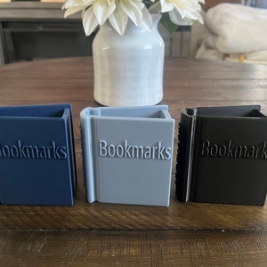 Book Shaped Bookmark Holders - Bundles Available - 3D Printed - Bookish ...