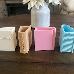 Book Shaped Bookmark Holders - Bundles Available - 3D Printed - Bookish ...