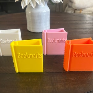 Book Shaped Bookmark Holders - Bundles Available - 3D Printed - Bookish ...