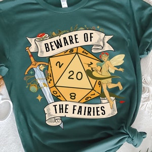 DND FEYWILD SHIRT | The Wild beyond the Witchlight shirt | Dnd feywild adventure shirt | Witchlight carnival | Dnd Fairy | Fairy dice