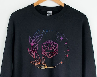 DND SWEATSHIRT, Dungeons and Dragons sweatshirt, DnD sweater, Bg3 sweater, Dungeon Master sweatshirt, Dm Sweatshirt, Magic dice