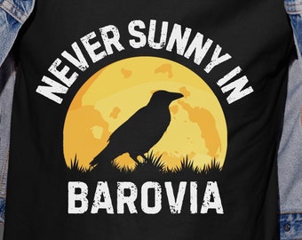 Curse of Strahd shirt, Barovia shirt, Ravenloft shirt, Never sunny in Barovia shirt, Dungeons and Dragons shirt, D&D shirt, dnd gifts.
