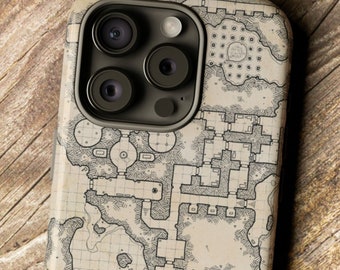 DND PHONE Case, Dnd iphone 17 case, dnd samsumg case,  galaxy phone case dnd, google phone case, Dungeons Dragons phone case, cartography